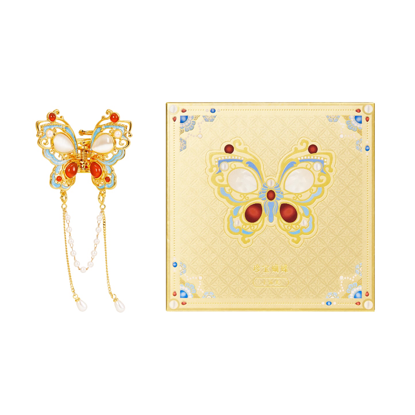 Butterfly tassel gripper