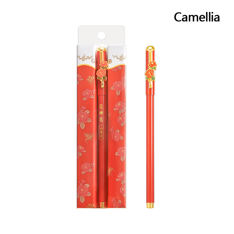 Twelve Flower God Neutral Pen