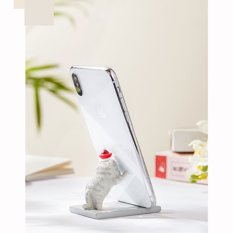 Cat phone holder
