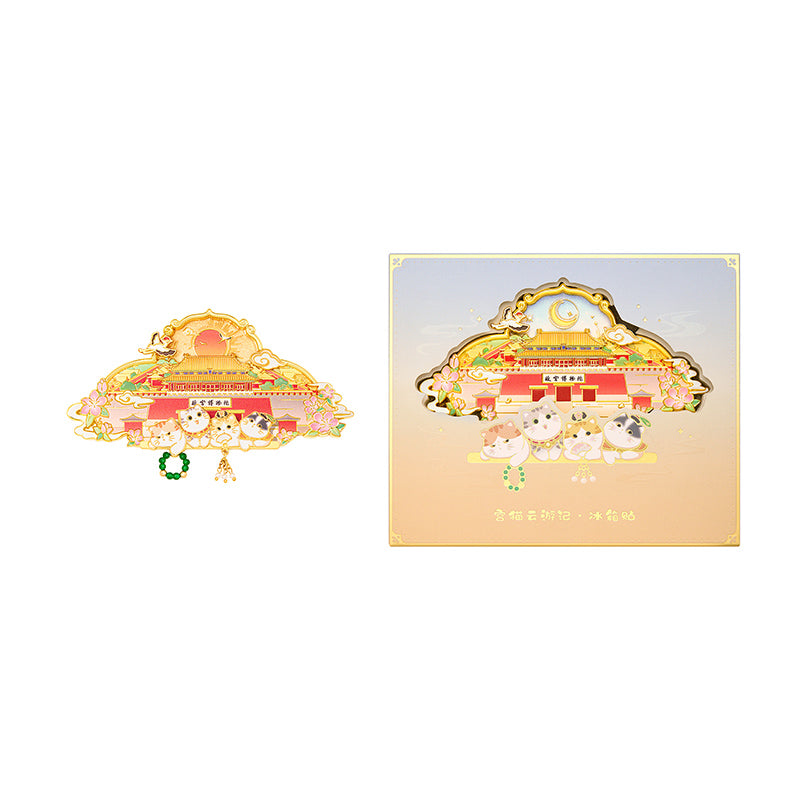 Cat tourism Fridge Magnet