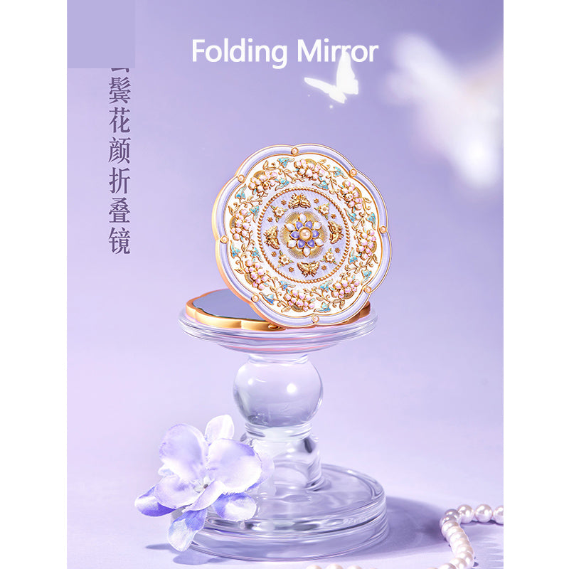 Cloud sideburns and floral beauty Mirror