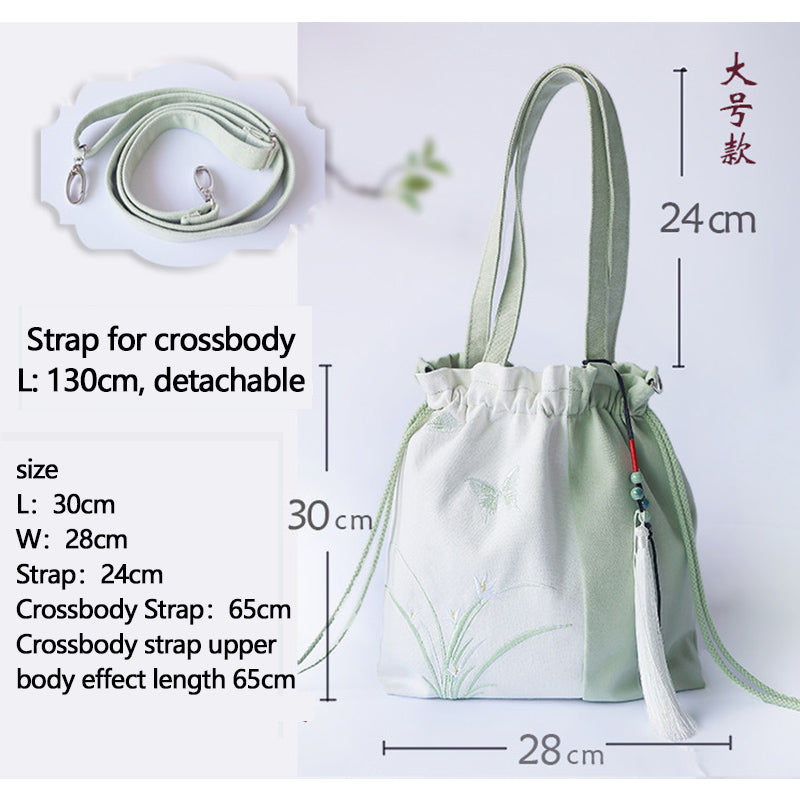 Color blocked lotus bagⅡ