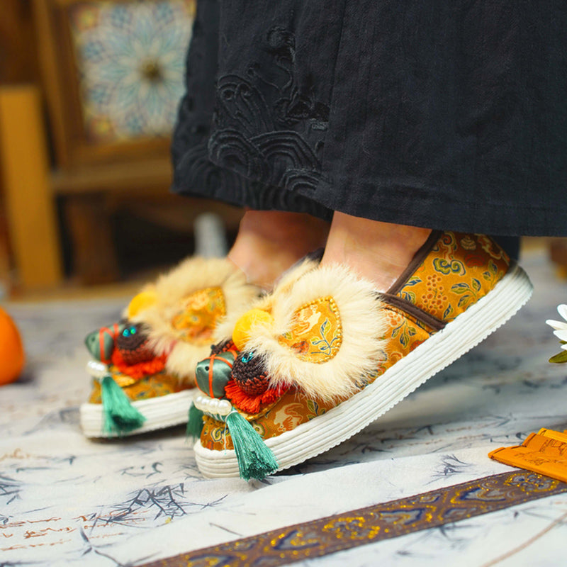 Colorful tiger shoes