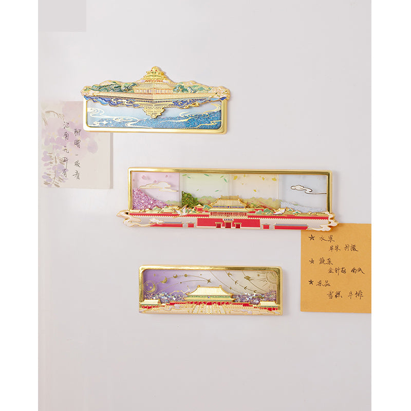 Construction quicksand Fridge Magnet