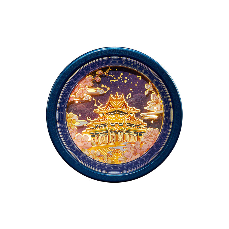 Corner Tower Paper Carving Fridge Magnet