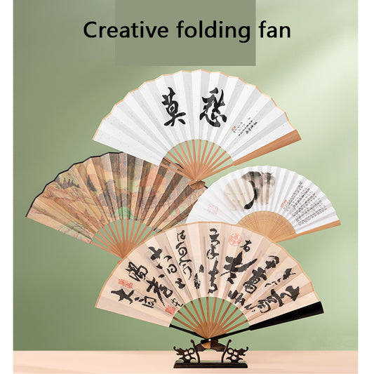 Creative folding fan