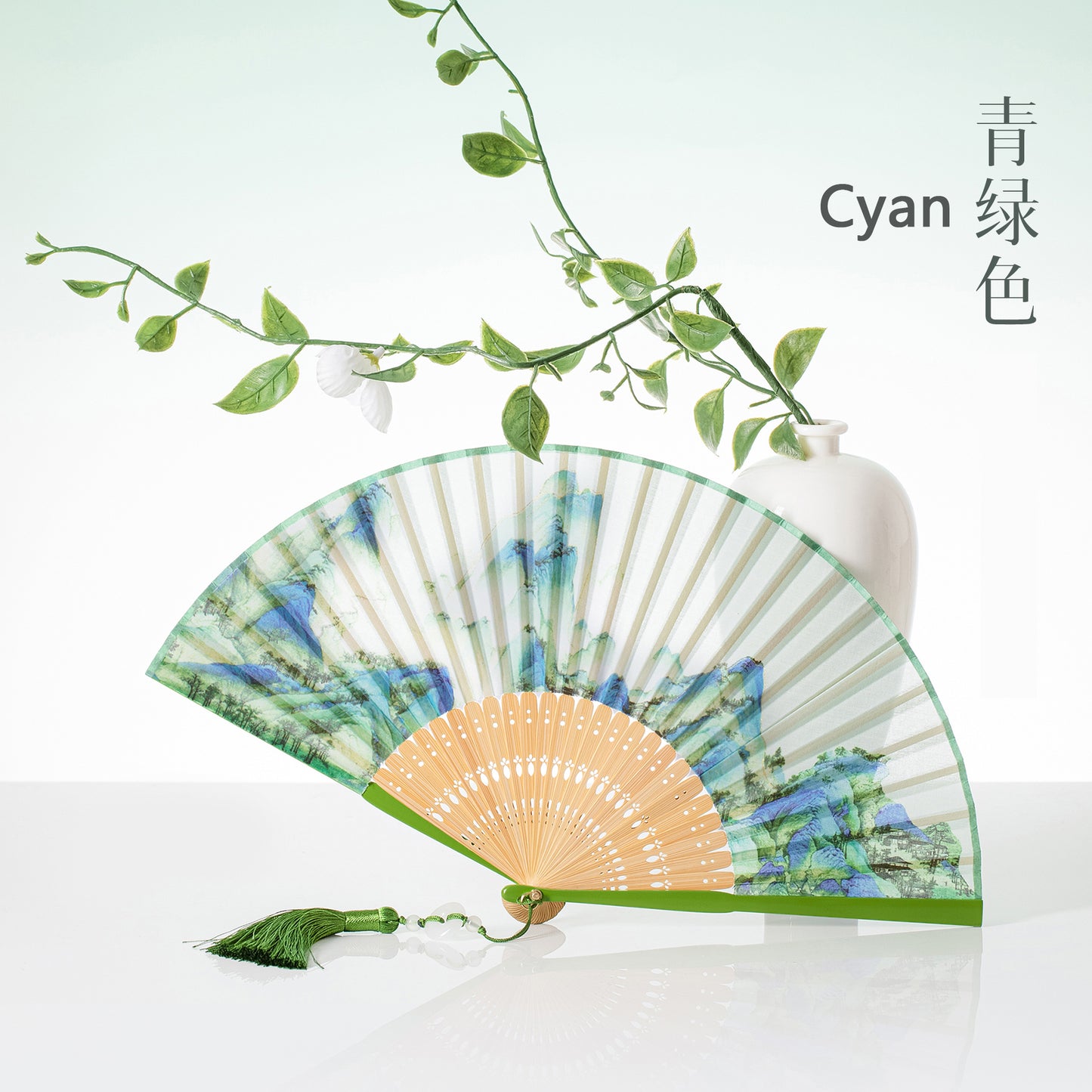 Ancient style folding fan