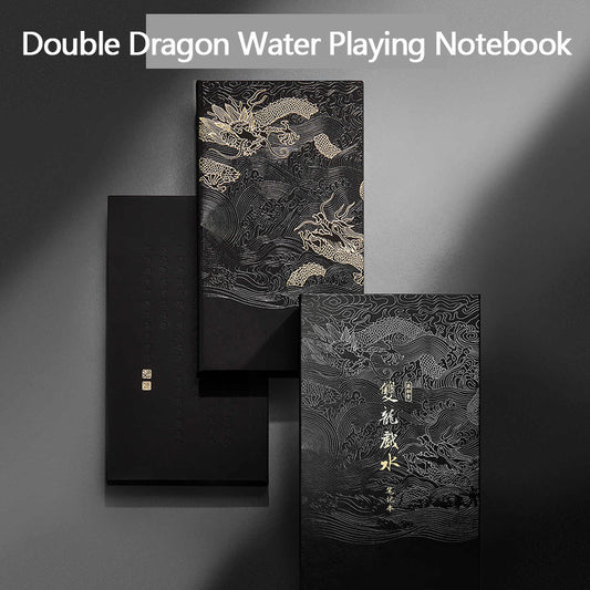 Double Dragon Water Playing Notebook