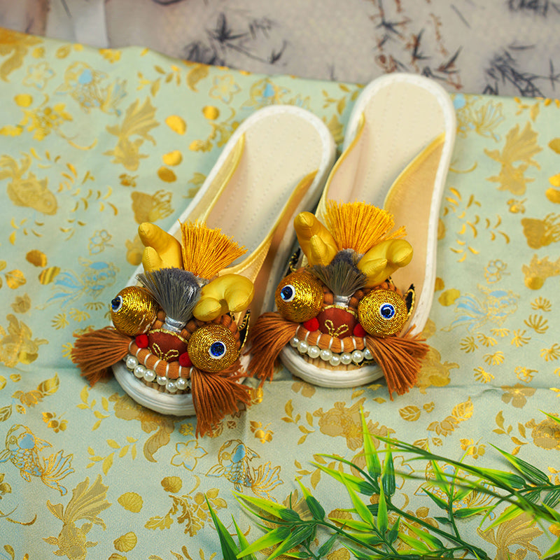Dragon head tiger shoes