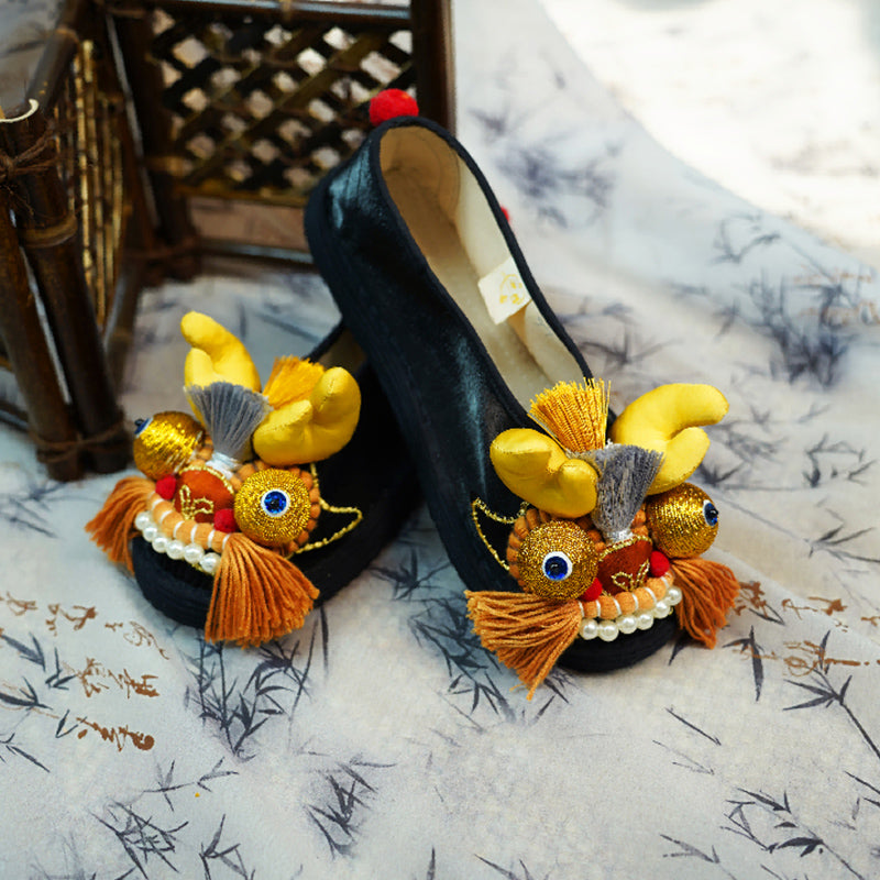 Dragon head tiger shoes