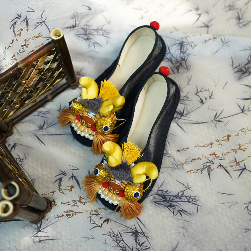 Dragon head tiger shoes