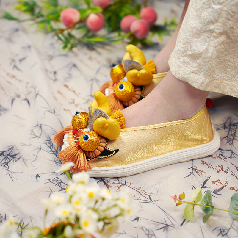 Dragon head tiger shoes