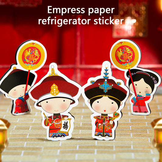 Empress paper refrigerator sticker