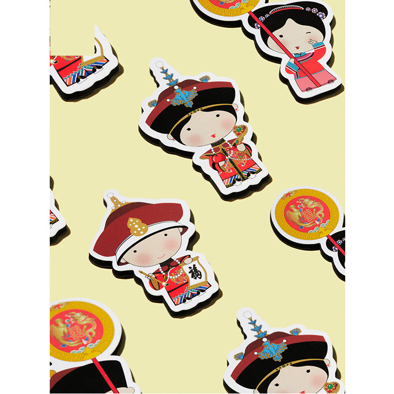 Empress paper refrigerator sticker
