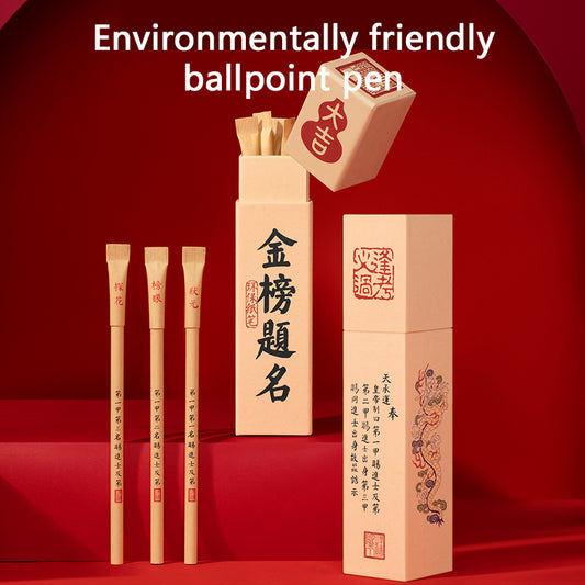 Environmentally friendly ballpoint pen
