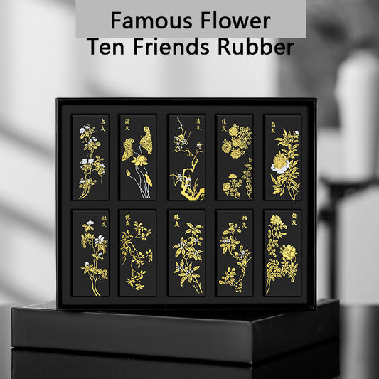 Famous Flower Ten Friends Rubber