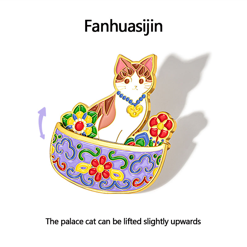 Forbidden City Cat Refrigerator Magnet