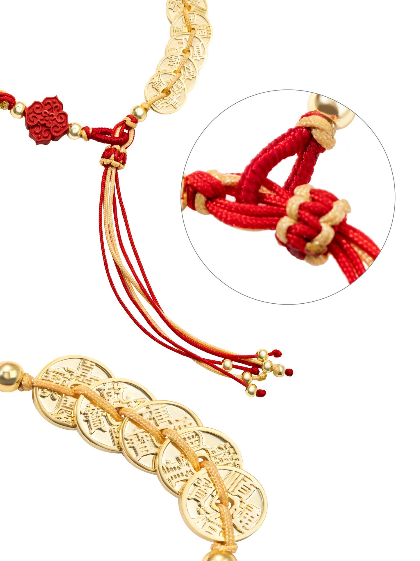 Five Emperor Money Hand Rope