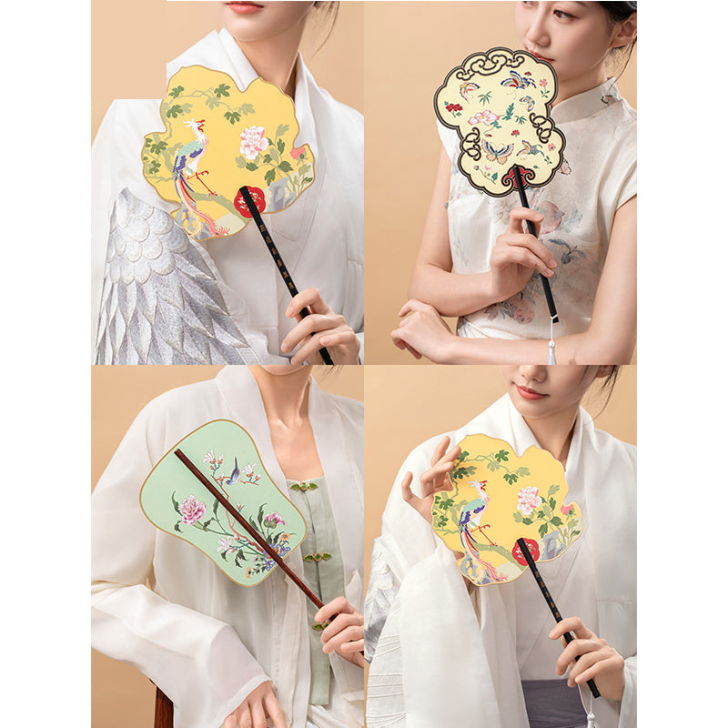 Flower Scenery Fan
