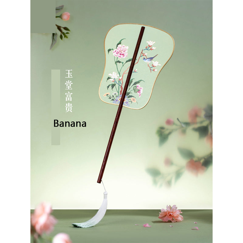 Flower Scenery Fan