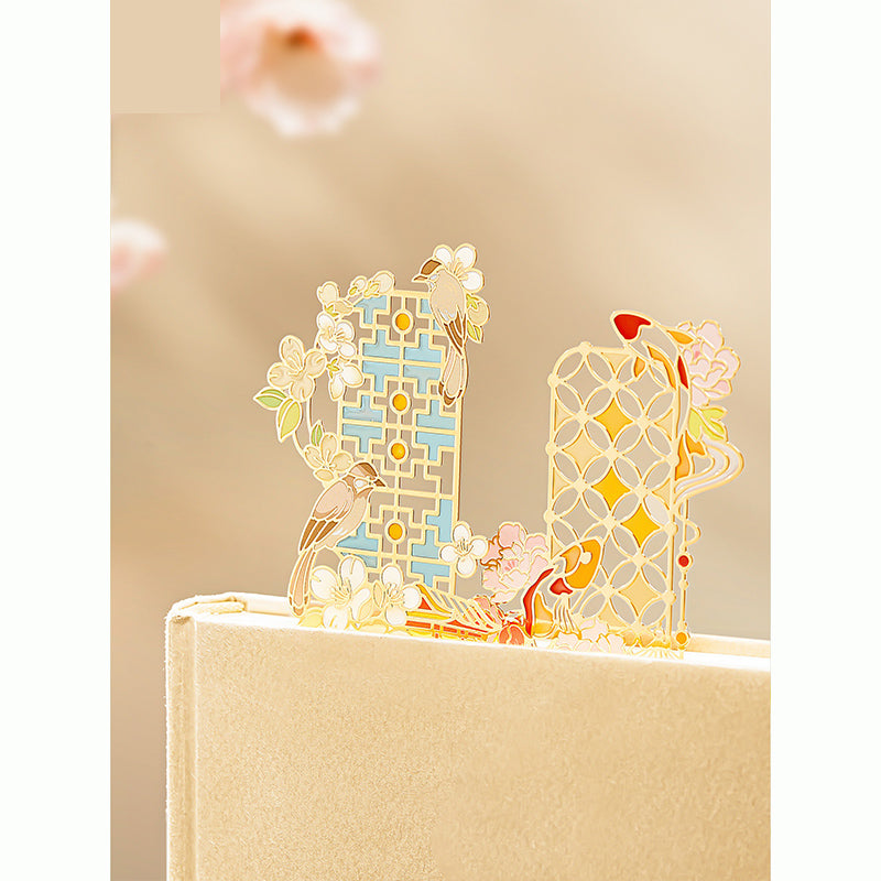 Flower Window Light and Shadow Bookmark