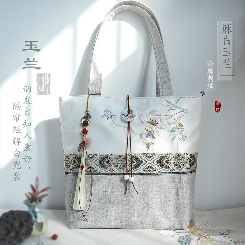 Flower style handbagⅠ