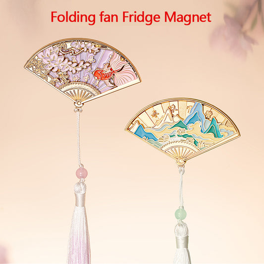 Folding fan Fridge Magnet