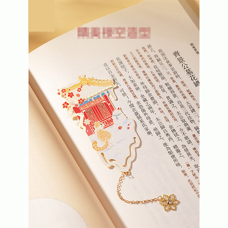 Forbidden City Cat Bookmark