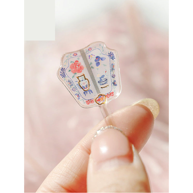 Forbidden City Dropping Adhesive Stickers