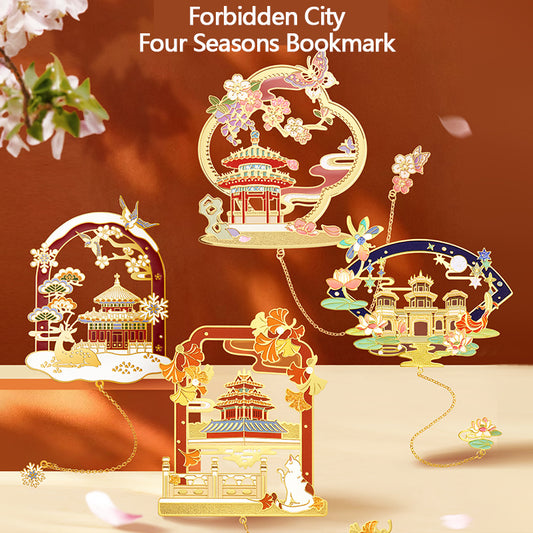 Forbidden City Four Seasons Bookmark