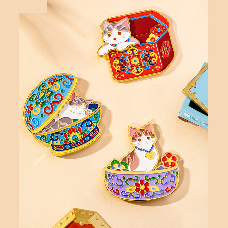 Forbidden City Cat Refrigerator Magnet