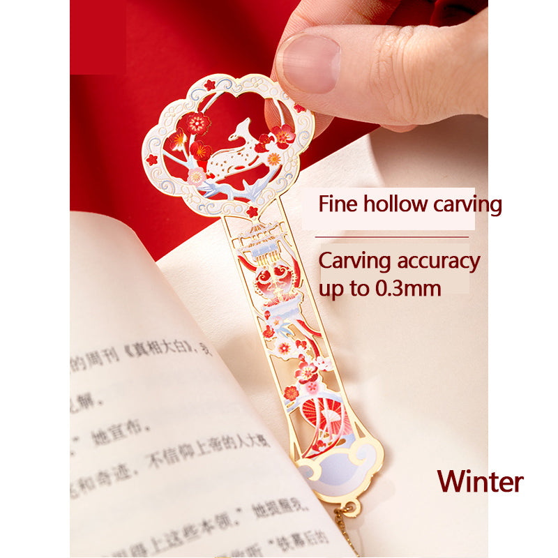 Four Seasons Wishful Bookmark