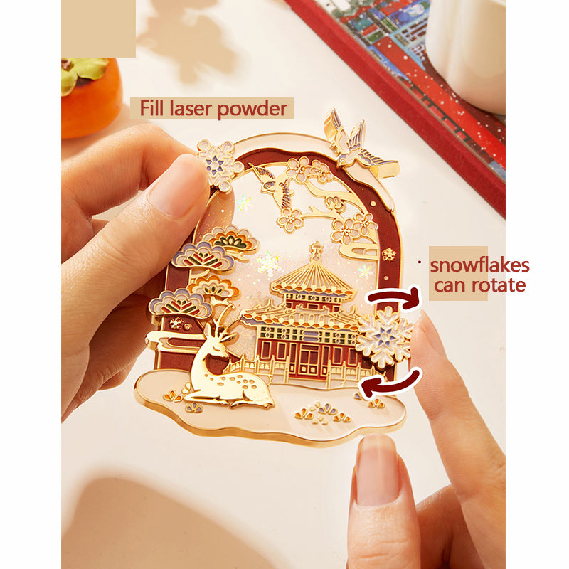 Four season Fridge Magnet