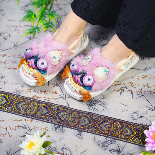 Fragrant taro purple tiger shoes