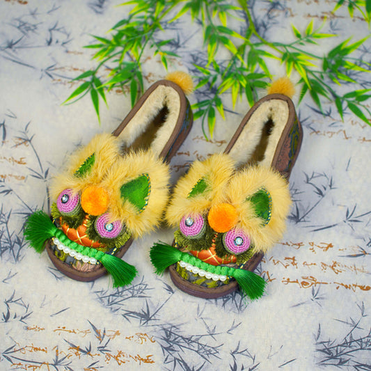 Fruit green tiger shoes