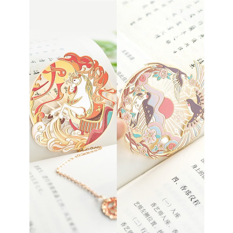 Gold List Title Bookmark