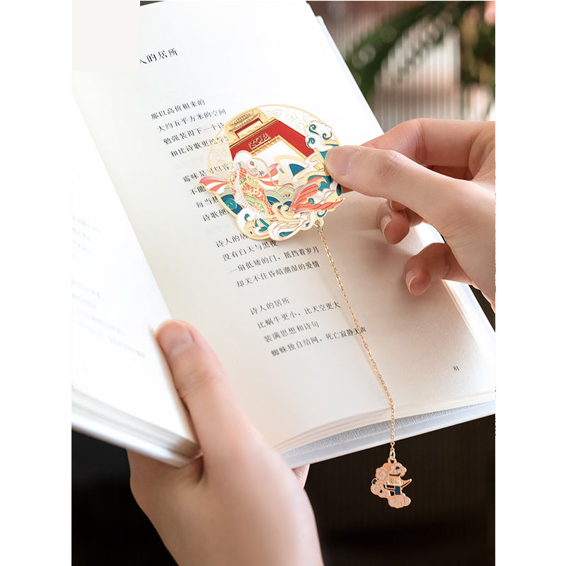 Gold List Title Bookmark