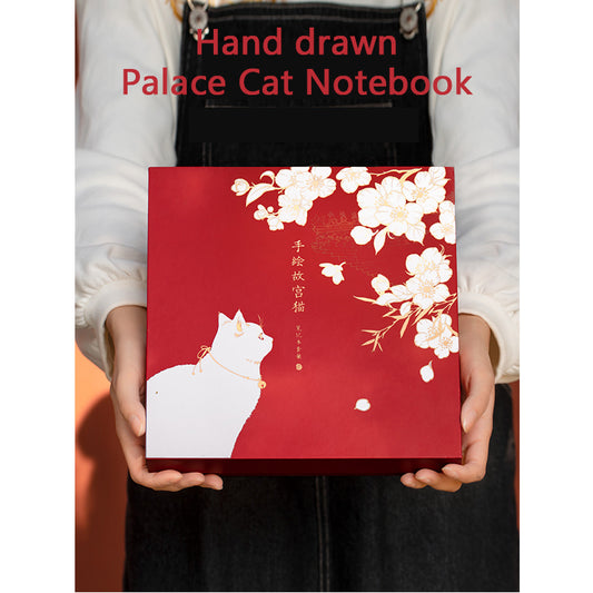 Hand drawn Palace Cat Notebook