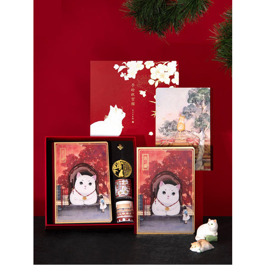 Hand drawn Palace Cat Notebook