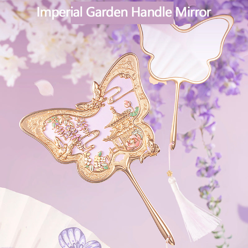 Imperial Garden Handle Mirror