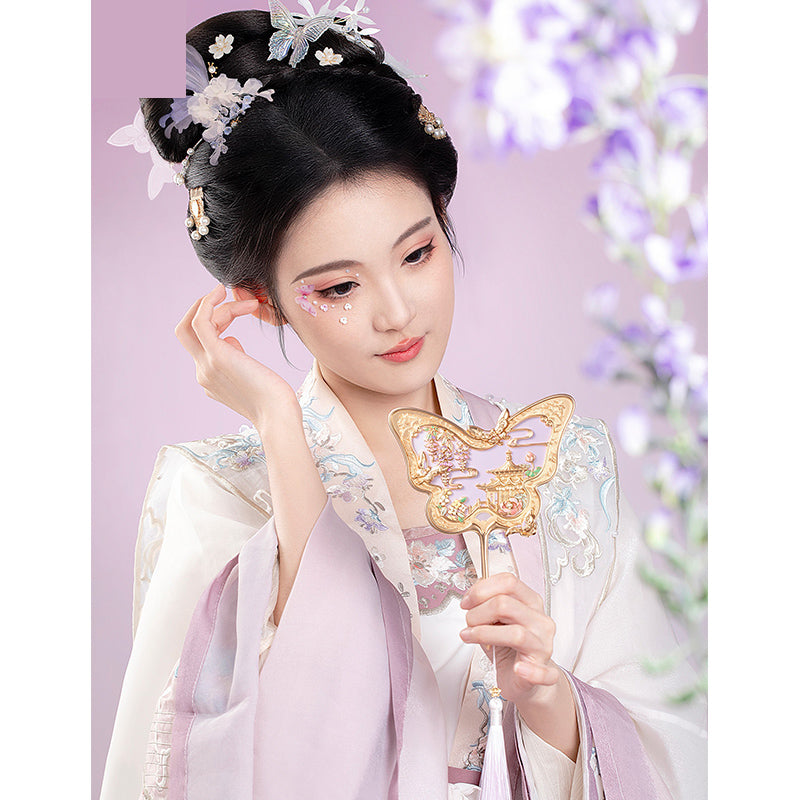 Imperial Garden Handle Mirror