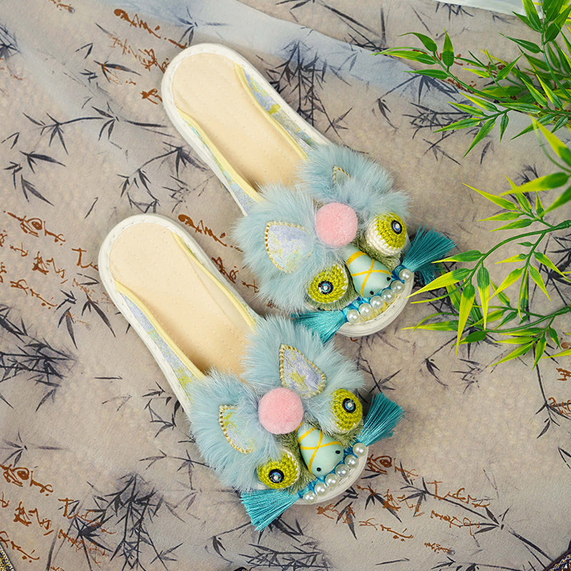 Ink dyed tiger shoes