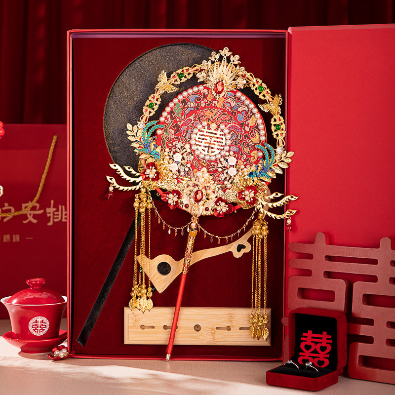 Jiang Feng Chu Yun wedding fan