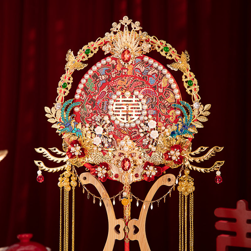 Jiang Feng Chu Yun wedding fan