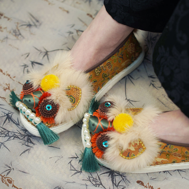 Jumping Tiger Head Shoes