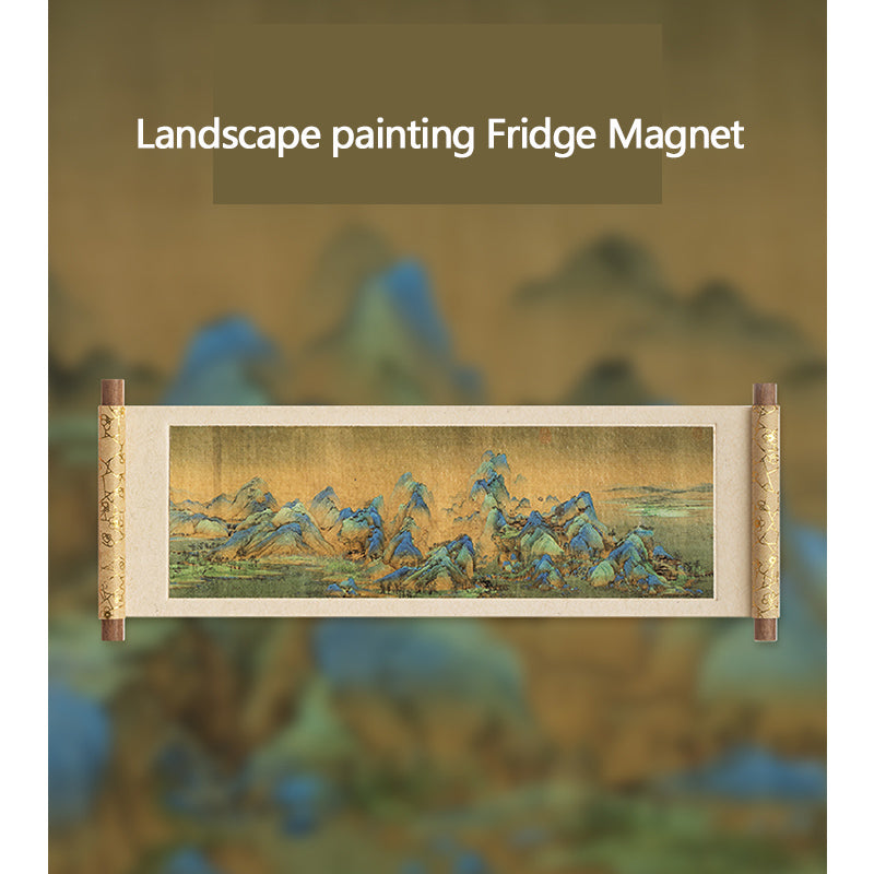 Landscape painting Fridge Magnet