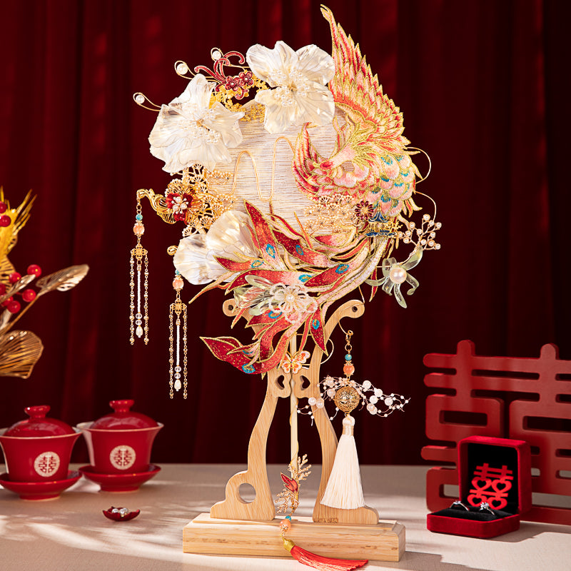 Lanhui wedding fan