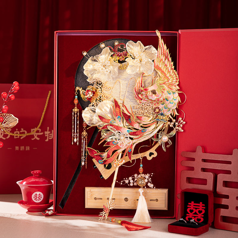 Lanhui wedding fan