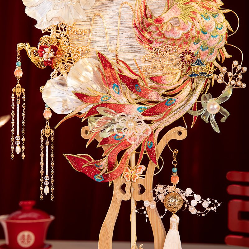 Lanhui wedding fan