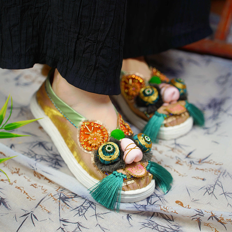 Laughing Tongue Tiger Shoes